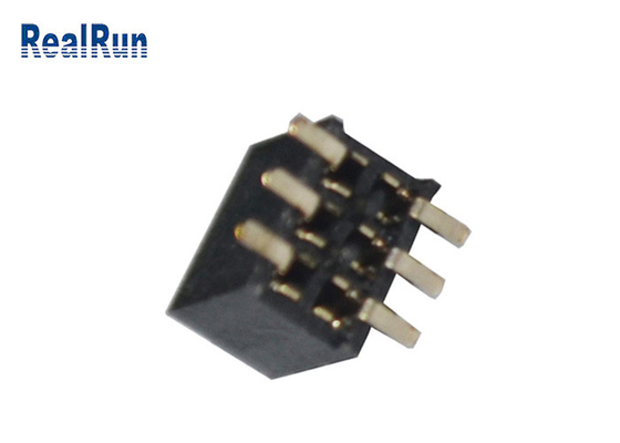 ISO9001 여성 해더 커넥터 1.27 밀리미터 PCB 표면 부착 보드 투 보드 커넥터
