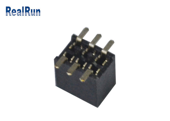 ISO9001 여성 해더 커넥터 1.27 밀리미터 PCB 표면 부착 보드 투 보드 커넥터