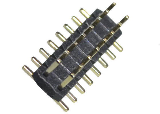 PCB에 대해 도금처리된 SMT SMD 타입 2.0 Mm 피치 헤더 2*8P PA6T PA9T PBT 스주정광
