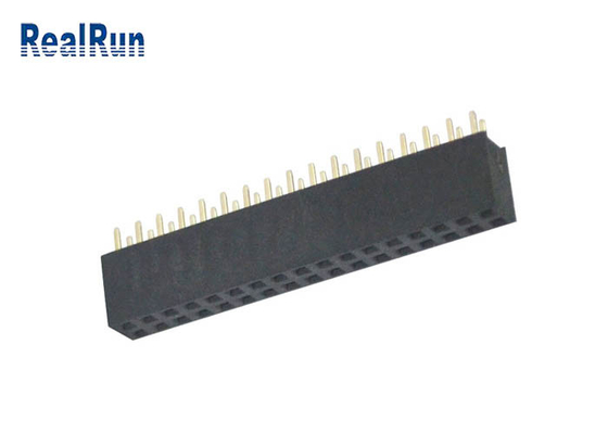 보드 대면형 PCB 해더 커넥터 2.0 밀리미터 이원적 가로열 핀헤더