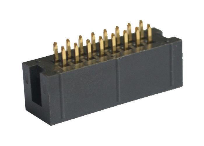 상자 2.54 mm 우두머리 연결관 철사에 구멍 널을 통해서 180도 복각