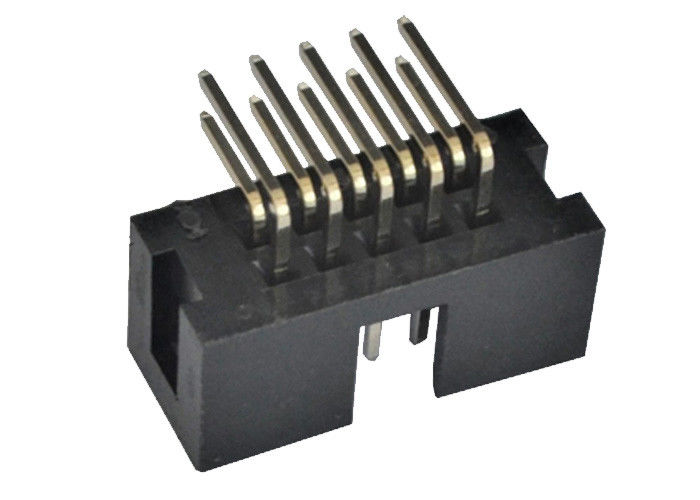2.54mm 상자 우두머리 연결관 90 정도 우두머리 핀 500V 반항 전압