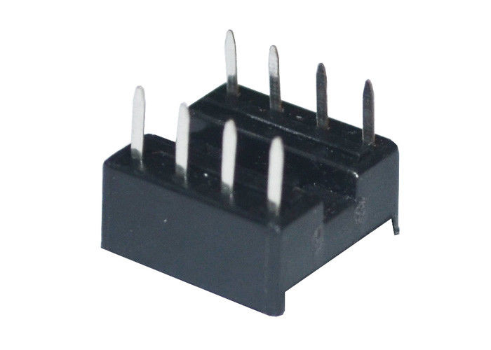 PCB 널을 위한 2.54mm 복각 소켓 8 핀 정연한 구멍 핀 우두머리 연결관