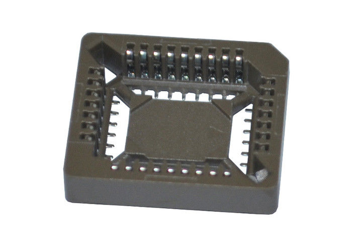 32 핀 PLCC IC 소켓 연결관 1.27mm 피치 SMT 유형 금/주석 도금