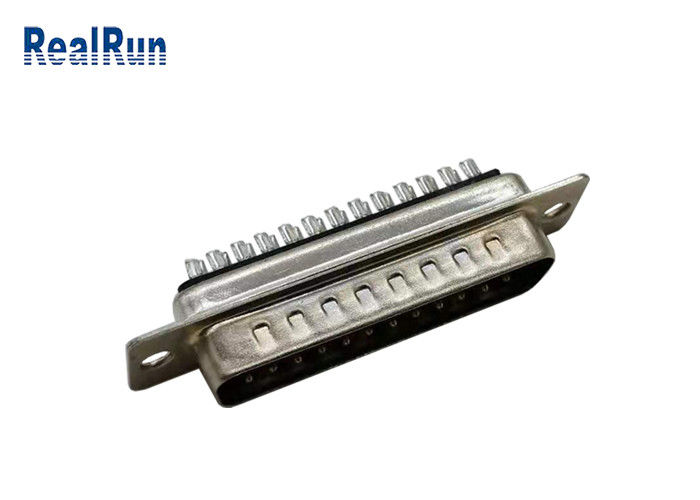 Ｄ 서브 DB 더 팔린 디형 VGA 연결기 PCB 표면 부착 끼워넣기형 25명