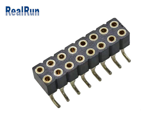 PBT PA6T PPS L7.40 암 우두머리 연결관 2.54mm 피치 SMT SMD ISO9001