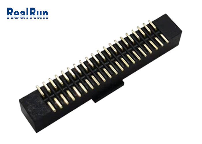 모자를 가진 LCP 금관 악기 PA6T 우두머리 Idc 연결관 남성 40 Pin SMD Pin 상자 DC2A