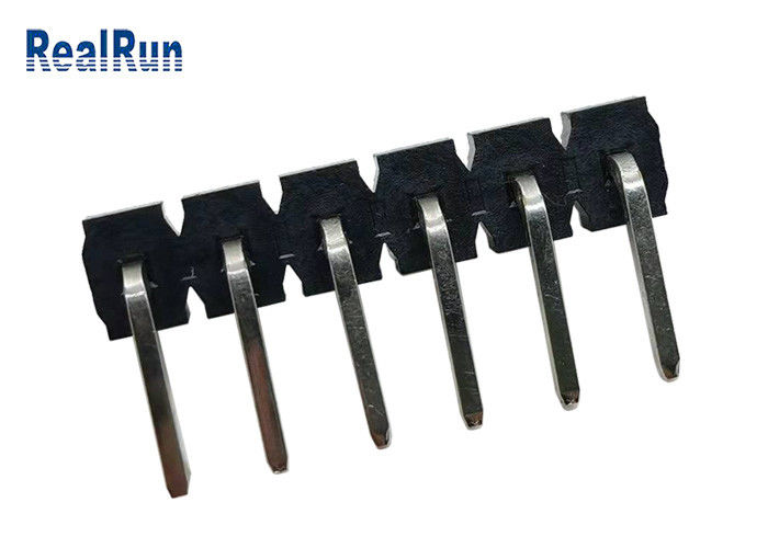 까만 7A LCP 금관 악기 Pcb 우두머리 연결관 90도 굴곡 PA6T 절연체