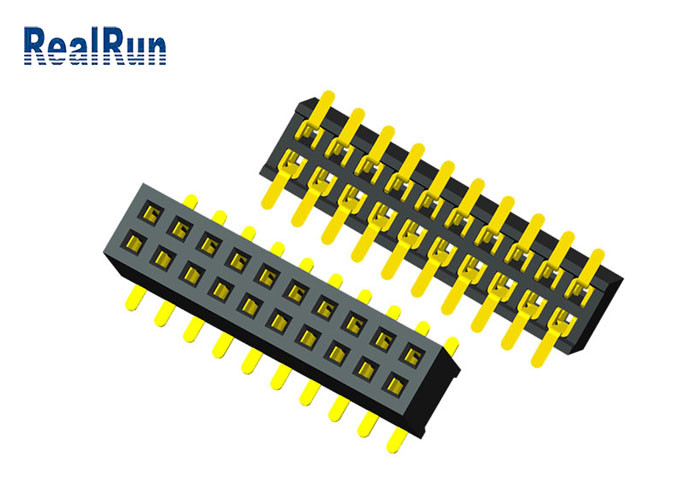 PA6T 20P 여성 해더 커넥터 UL94V-0 Ｕ 터미널 PCB 보드 투 보드 커넥터