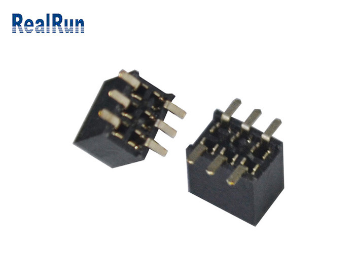 ISO9001 여성 해더 커넥터 1.27 밀리미터 PCB 표면 부착 보드 투 보드 커넥터