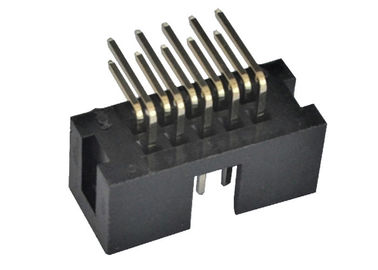 2.54mm 상자 우두머리 연결관 90 정도 우두머리 핀 500V 반항 전압