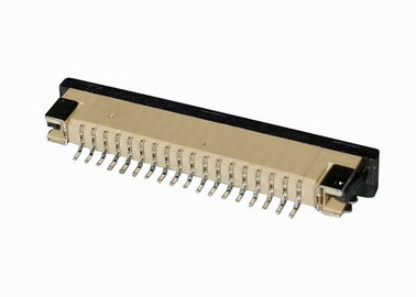 관례 18 핀 FFC FPC 연결관 1.0 Mm 피치 수평한 수직 가동 가능한
